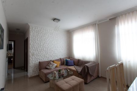 Sala de apartamento à venda com 3 quartos, 128m² em Paquetá, Belo Horizonte