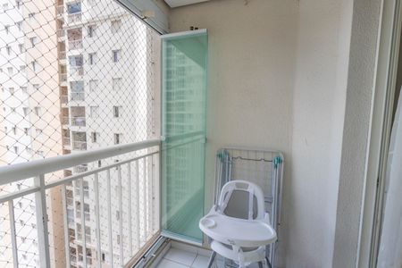 Varanda de apartamento à venda com 3 quartos, 69m² em Piraporinha, Diadema