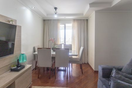 Sala de apartamento à venda com 3 quartos, 69m² em Piraporinha, Diadema