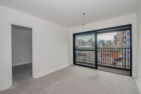 Sala de apartamento à venda com 1 quarto, 53m² em Auxiliadora, Porto Alegre