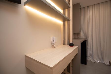 Sala de kitnet/studio para alugar com 1 quarto, 35m² em Asa Norte, Brasília