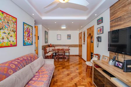 Sala de apartamento à venda com 3 quartos, 94m² em Petrópolis, Porto Alegre