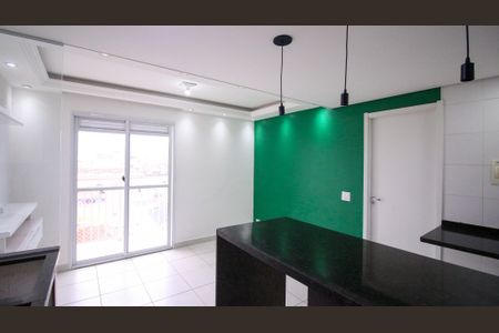 Sala/Cozinha de apartamento para alugar com 1 quarto, 37m² em Vila Alpina, São Paulo