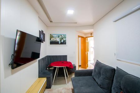 Sala de apartamento à venda com 2 quartos, 59m² em Jardim Las Vegas, Santo André