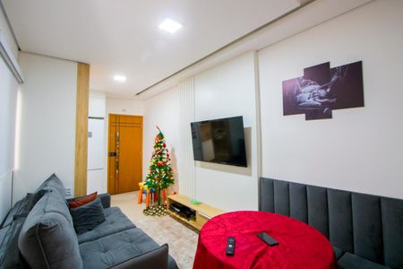 Sala de apartamento à venda com 2 quartos, 59m² em Jardim Las Vegas, Santo André