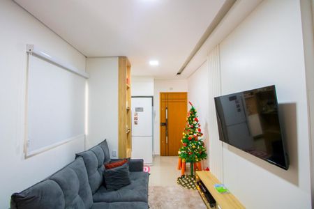 Sala de apartamento à venda com 2 quartos, 59m² em Jardim Las Vegas, Santo André