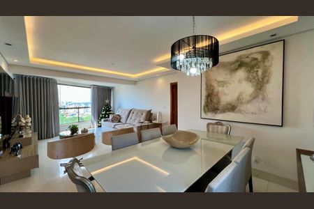 sala de apartamento à venda com 4 quartos, 145m² em Ipiranga, Belo Horizonte