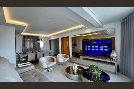 sala de apartamento à venda com 4 quartos, 145m² em Ipiranga, Belo Horizonte