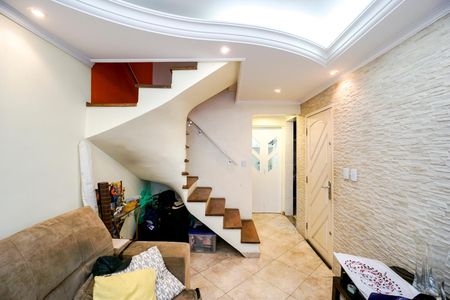 Sala de casa de condomínio à venda com 2 quartos, 70m² em Vila Esperança, São Paulo