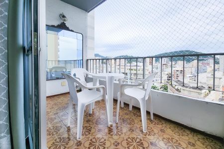 Varanda de apartamento à venda com 3 quartos, 151m² em Flamengo, Rio de Janeiro