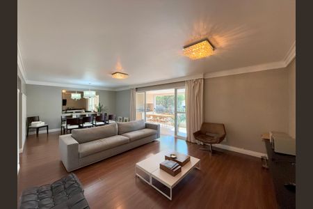 Sala de apartamento para alugar com 4 quartos, 185m² em Santo Amaro, São Paulo