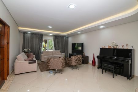 Sala de casa de condomínio para alugar com 5 quartos, 340m² em Parque Ortolândia, Hortolândia