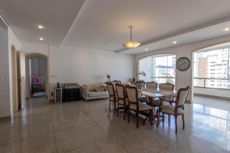 Sala de apartamento para alugar com 5 quartos, 488m² em Santo Agostinho, Belo Horizonte