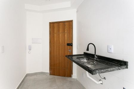 Cozinha de kitnet/studio à venda com 1 quarto, 19m² em Vila Esperança, São Paulo
