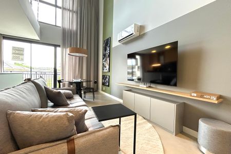 Sala de apartamento para alugar com 1 quarto, 77m² em Lagoa da Conceição, Florianópolis