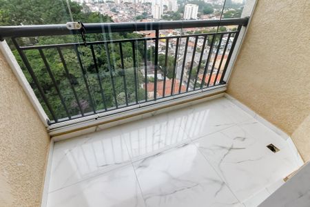 Varanda da Sala de apartamento à venda com 3 quartos, 69m² em Vila Praia, São Paulo