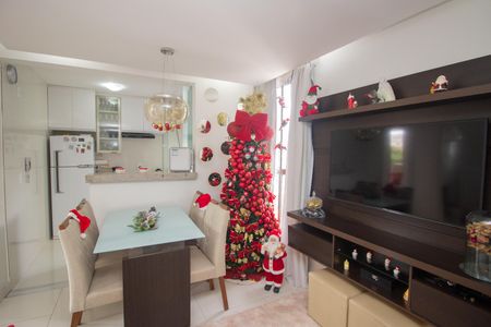 Sala de apartamento à venda com 2 quartos, 45m² em Parque Maracana, Contagem