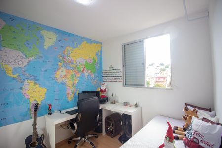 Quarto 1 de apartamento à venda com 2 quartos, 45m² em Parque Maracana, Contagem