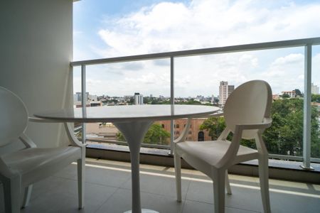 Varanda da Sala de apartamento para alugar com 1 quarto, 34m² em Jardim Faculdade, Sorocaba