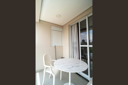 Varanda da Sala de apartamento para alugar com 1 quarto, 34m² em Jardim Faculdade, Sorocaba