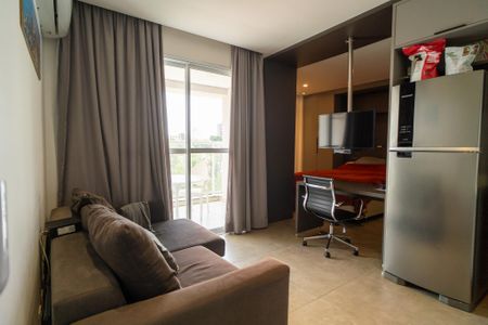 Sala de apartamento para alugar com 1 quarto, 34m² em Jardim Faculdade, Sorocaba