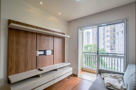 Sala de apartamento à venda com 3 quartos, 70m² em Vila Valparaíso, Santo André