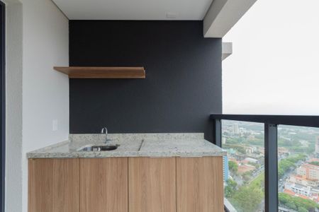 Varanda Sala de apartamento para alugar com 1 quarto, 55m² em Jardim Emilia, Sorocaba