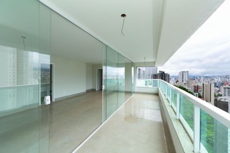 VARANDA de apartamento à venda com 4 quartos, 134m² em Luxemburgo, Belo Horizonte