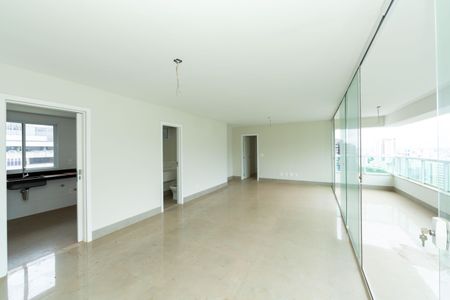 SALA de apartamento à venda com 4 quartos, 134m² em Luxemburgo, Belo Horizonte