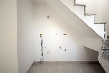 Cozinha de apartamento à venda com 2 quartos, 107m² em Parque Novo Oratório, Santo André