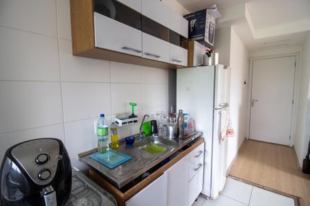 Cozinha de apartamento à venda com 2 quartos, 41m² em Jardim Alvorada (zona Oeste), São Paulo