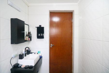 Banheiro da Suíte de casa à venda com 3 quartos, 71m² em Santo Antônio, São Caetano do Sul