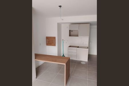 Cozinha de kitnet/studio para alugar com 1 quarto, 35m² em Jardim Botânico, Porto Alegre