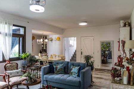 Sala 1 de apartamento à venda com 4 quartos, 280m² em Luxemburgo, Belo Horizonte