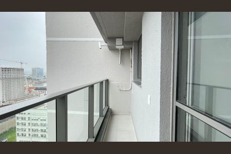 Varanda da Sala de apartamento à venda com 2 quartos, 43m² em Santo Cristo, Rio de Janeiro
