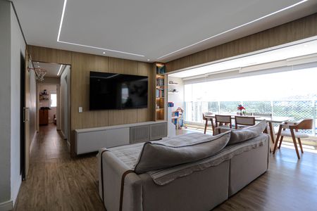 Sala de apartamento para alugar com 3 quartos, 116m² em Vila Mogilar, Mogi das Cruzes