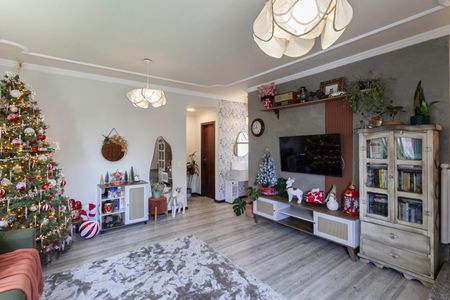 Sala de casa de condomínio à venda com 3 quartos, 130m² em Copacabana, Belo Horizonte