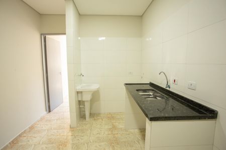 SALA E COZINHA de apartamento para alugar com 1 quarto, 25m² em Vila Amélia, São Paulo