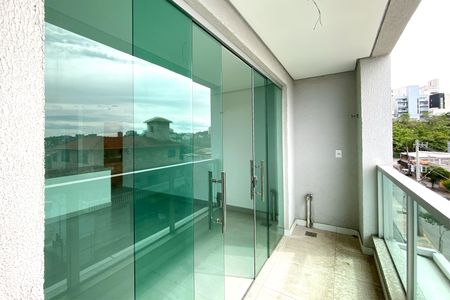 Varanda da Sala de apartamento para alugar com 2 quartos, 62m² em Buritis, Belo Horizonte
