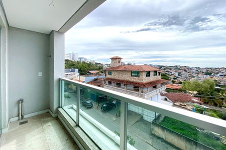 Varanda da Sala de apartamento para alugar com 2 quartos, 62m² em Buritis, Belo Horizonte