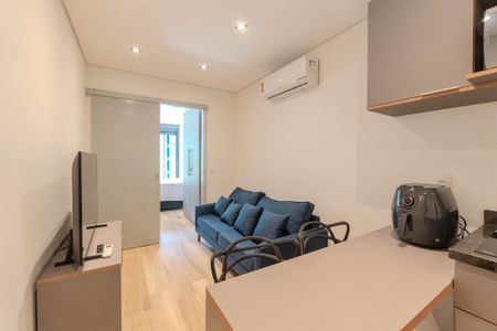 Sala de apartamento para alugar com 1 quarto, 33m² em Bela Vista, São Paulo