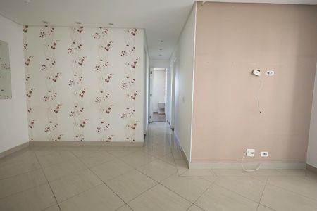Sala de apartamento à venda com 3 quartos, 67m² em Vila Homero Thon, Santo André