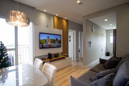 Sala de apartamento para alugar com 2 quartos, 48m² em Jardim Betania, Sorocaba