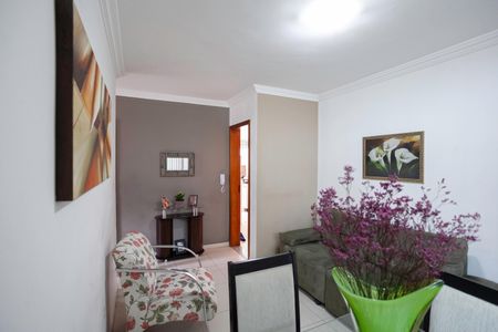Sala de apartamento à venda com 3 quartos, 90m² em Sinimbu, Belo Horizonte