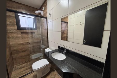 Banheiro Social de kitnet/studio para alugar com 1 quarto, 30m² em Vila Nova, Novo Hamburgo