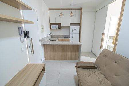 cozinha de apartamento para alugar com 1 quarto, 32m² em Paquetá, Belo Horizonte