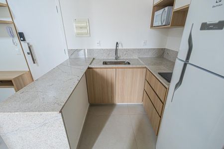 cozinha de apartamento para alugar com 1 quarto, 32m² em Paquetá, Belo Horizonte