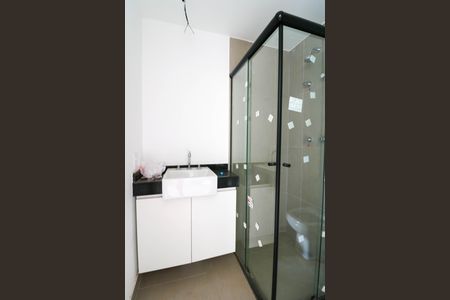 Banheiro de kitnet/studio para alugar com 1 quarto, 26m² em Brooklin, São Paulo