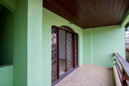 Varanda da sala de casa à venda com 3 quartos, 230m² em Vila Guarará, Santo André