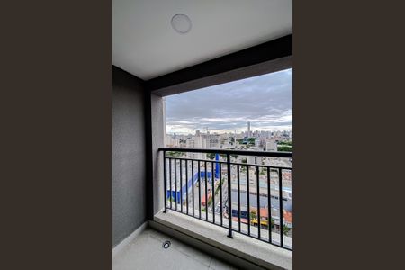 Varanda da Sala de kitnet/studio à venda com 1 quarto, 30m² em Quarta Parada, São Paulo